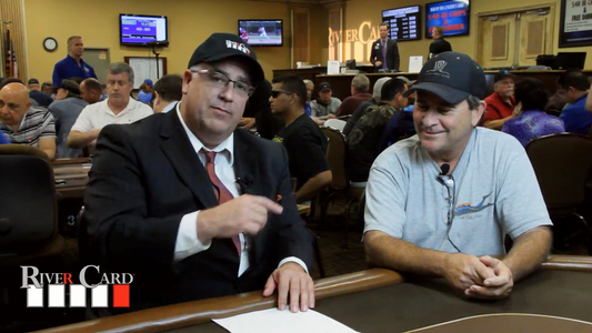 River Card Interview with Rip Fritzer Playing Poker at Oceans Eleven Casino