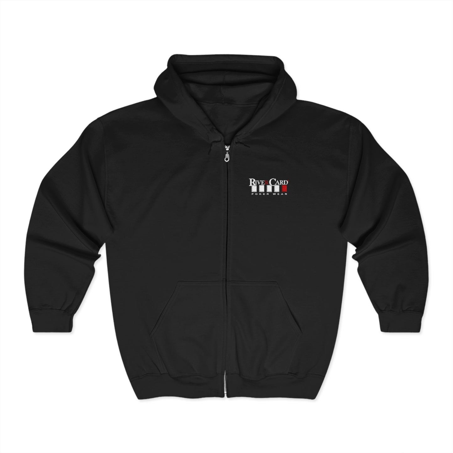 Official RiverCard Poker Hoodie - Black