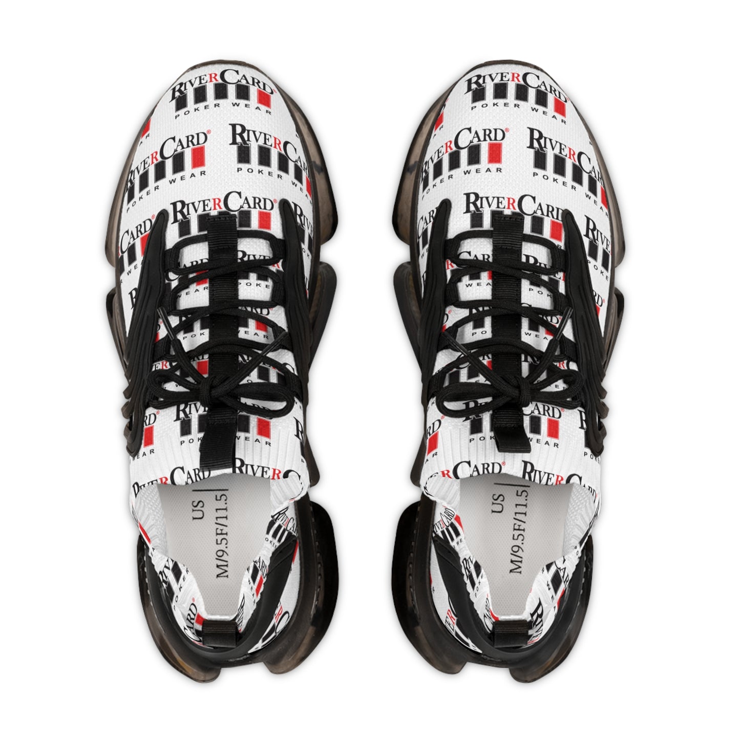 Rivercard Poker Wear Men's Mesh Sneakers