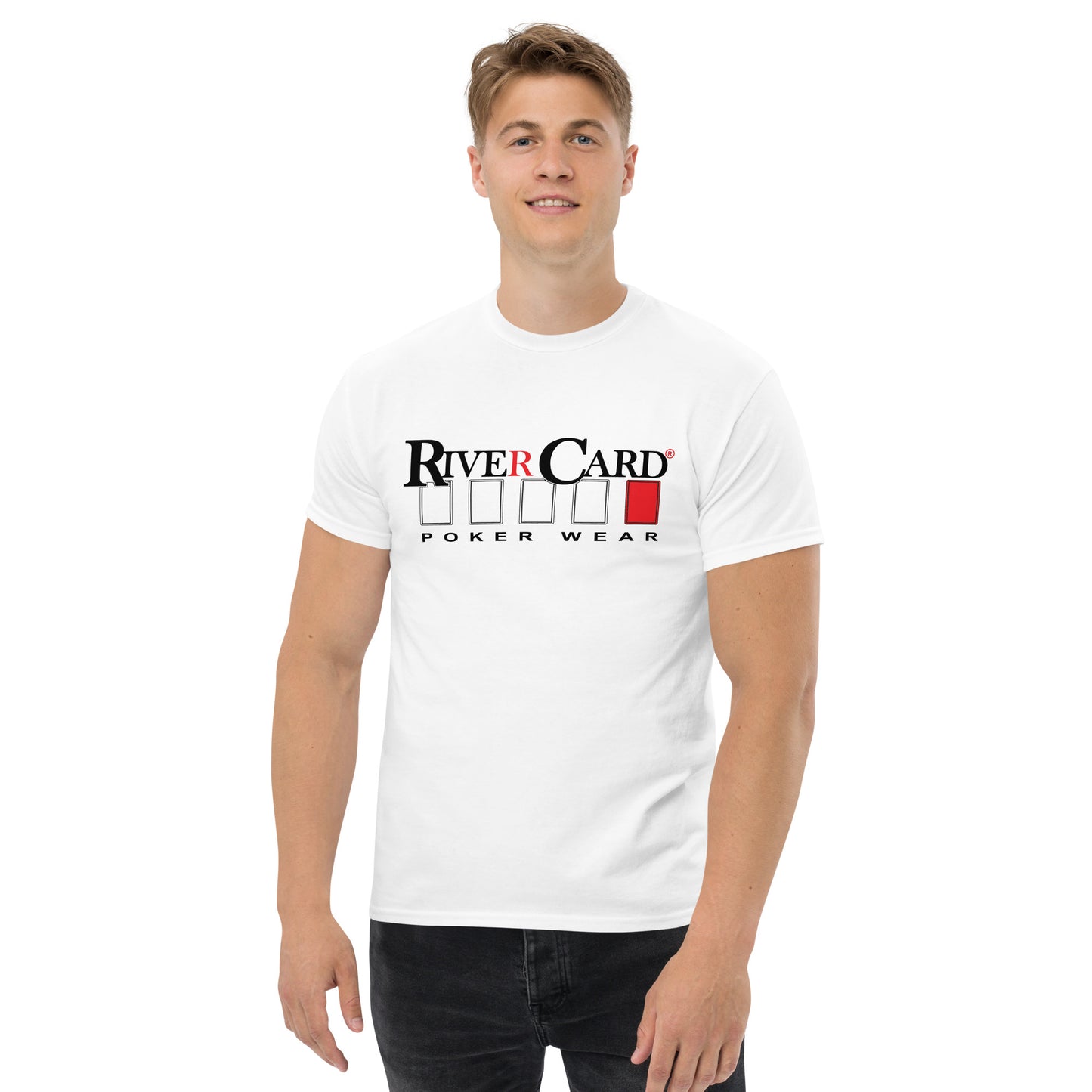 Official Trademarked RiverCard Heavy T-Shirt